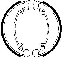 Ferodo brake shoe set FSB706 130x30 mm