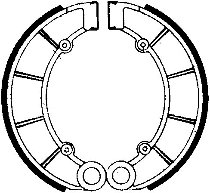 Ferodo-Bremsbacken-Satz FSB710 180x38 mm