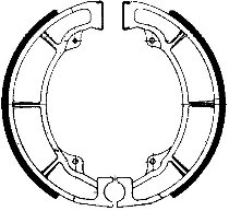Ferodo brake shoe set FSB718 160x30 mm