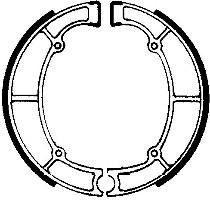 Ferodo-Bremsbacken-Satz FSB719 180x40 mm