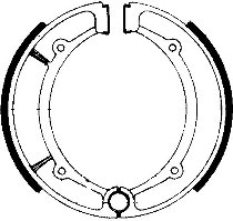 Ferodo brake shoe set FSB736 160x30 mm