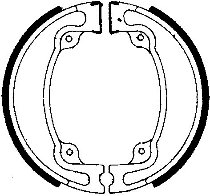 Ferodo brake shoe set FSB746 130x22 mm