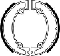 Ferodo brake shoe set FSB750 150x25 mm