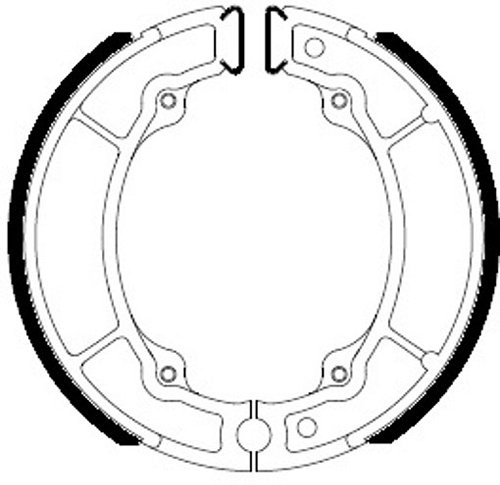 Ferodo brake shoe set FSB762A 130x25