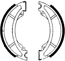 Set di ganasce freno Ferodo FSB763 130x22 mm