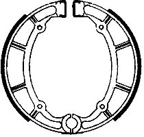 Juego de zapatas de freno Ferodo FSB765 200x40 mm
