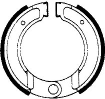 Set di ganasce freno Ferodo FSB814 130x30 mm