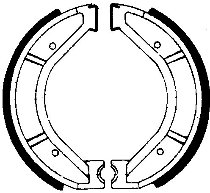 Set di ganasce freno Ferodo FSB825 122x30 mm