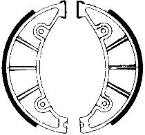 Ferodo Brake shoe-kit FSB852 150x25 mm