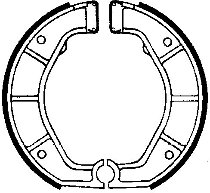 Juego de zapatas de freno Ferodo FSB863 200x27 mm