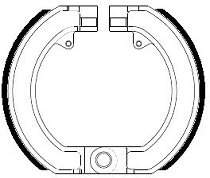 Set di ganasce freno Ferodo FSB869A 150x25 mm
