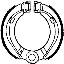 Ferodo brake shoe set FSB871 90x20 mm