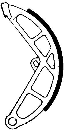 Ferodo-Bremsbacke FSB889A 135x16 mm