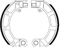 Ferodo brake shoe set FSB891A 150x24 mm