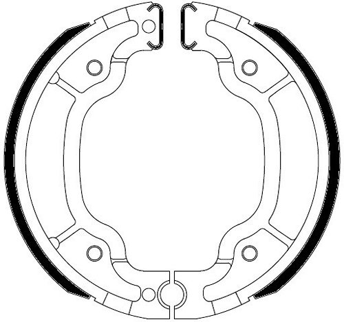 Ferodo brake shoe set FSB947A 130x28 mm