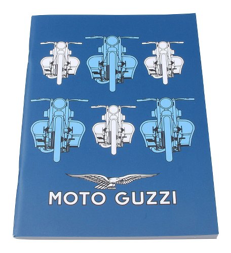 Moto Guzzi Notizheft DIN A5 liniert, blau NML