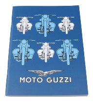 Moto Guzzi Notebook DIN A5 lined, blue NML