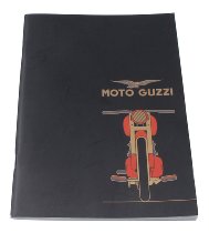 Moto Guzzi Notebook DIN A5 lined, black, red-gold emblem NML