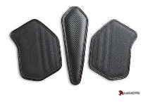 Luimoto Fuel tank pad kit black-red - Ducati V4