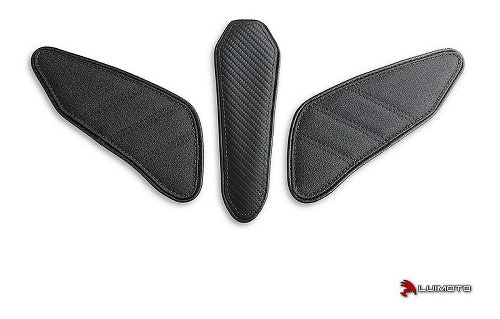 Luimoto Fuel tank pad kit black - Ducati 899, 959, 1199,