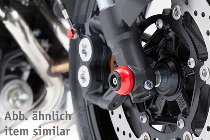 LSL Crash Ball Achse Ducati Scrambler, gelb, vorn