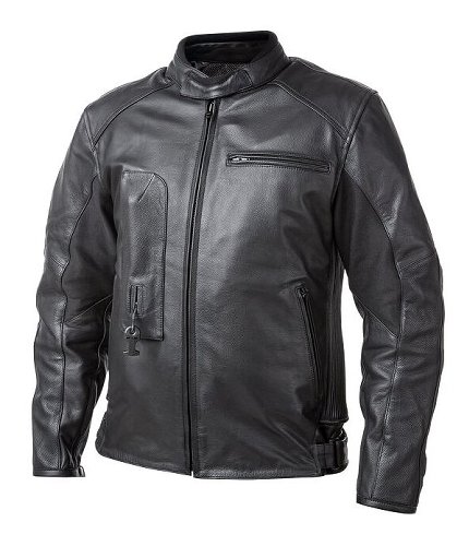 Helite Roadster Airbag Leather Jacket Black 2XL NML