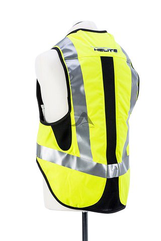 Helite Airnest airbag vest Hi-Vis neon yellow L-L NML