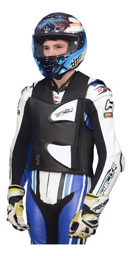 Helite Airbagweste GP-AIR 2.0, schwarz/weiß, Gr. L