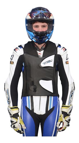 Helite Airbagweste GP-AIR 2.0, schwarz/weiß, Gr. L