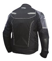 Helite Vented Airback Chaqueta Negro/Gris S