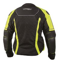 Helite Vented Airback Chaqueta Negro/Hi-Vis S