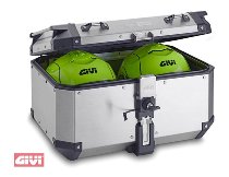 Baúl de aluminio GIVI Trekker Outback 58 litros, monokey -