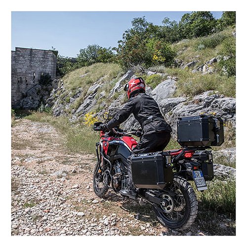 GIVI bauletto in alluminio Trekker Outback 58 litri, monokey