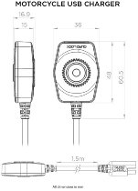 QUAD LOCK Motorrad-USB-Ladegerät