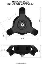 Smorzatore di vibrazioni QUAD LOCK