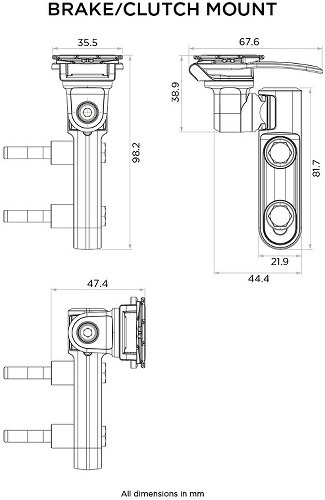 Support de smartphone QUAD LOCK maître cylindre
