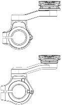 Support de smartphone moto QUAD LOCK - fixation guidon