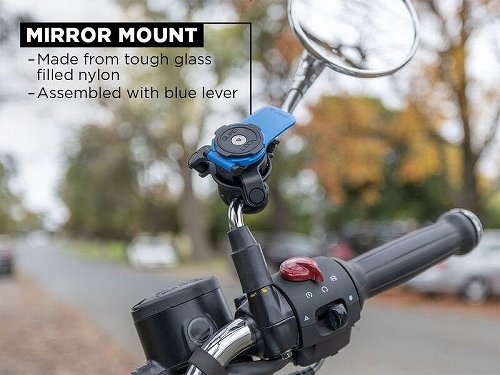 Support de smartphone QUAD LOCK fixation rétroviseur