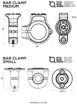 QUAD LOCK 360 Bar Clamp Base - Medium