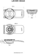 QUAD LOCK 360 Kopf - Hebelkopf