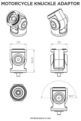 Adattatore per unione QUAD LOCK