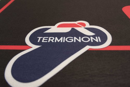 Termignoni tapis moto noir, 80x200 cm