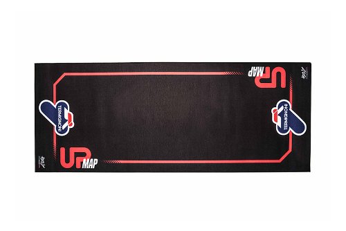 Termignoni Motorcycle carpet black, 80x200 cm