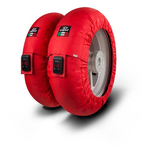 Capit Reifenwärmer ´Mini Vision´ - vorne 90/90-10, hinten