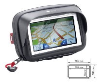 GIVI sat nav bolsa de 5 pulgadas con parasol y espejo de