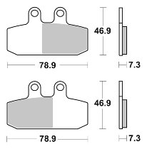 SBS Bremsbelag Carbon Tech