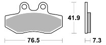 SBS Bremsbelag Street Ceramic