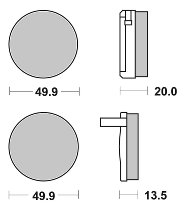 SBS Bremsbelag Street Ceramic