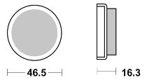 SBS Bremsbelag Street Ceramic