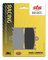 SBS Brake pad kit road racing classic dual carbon